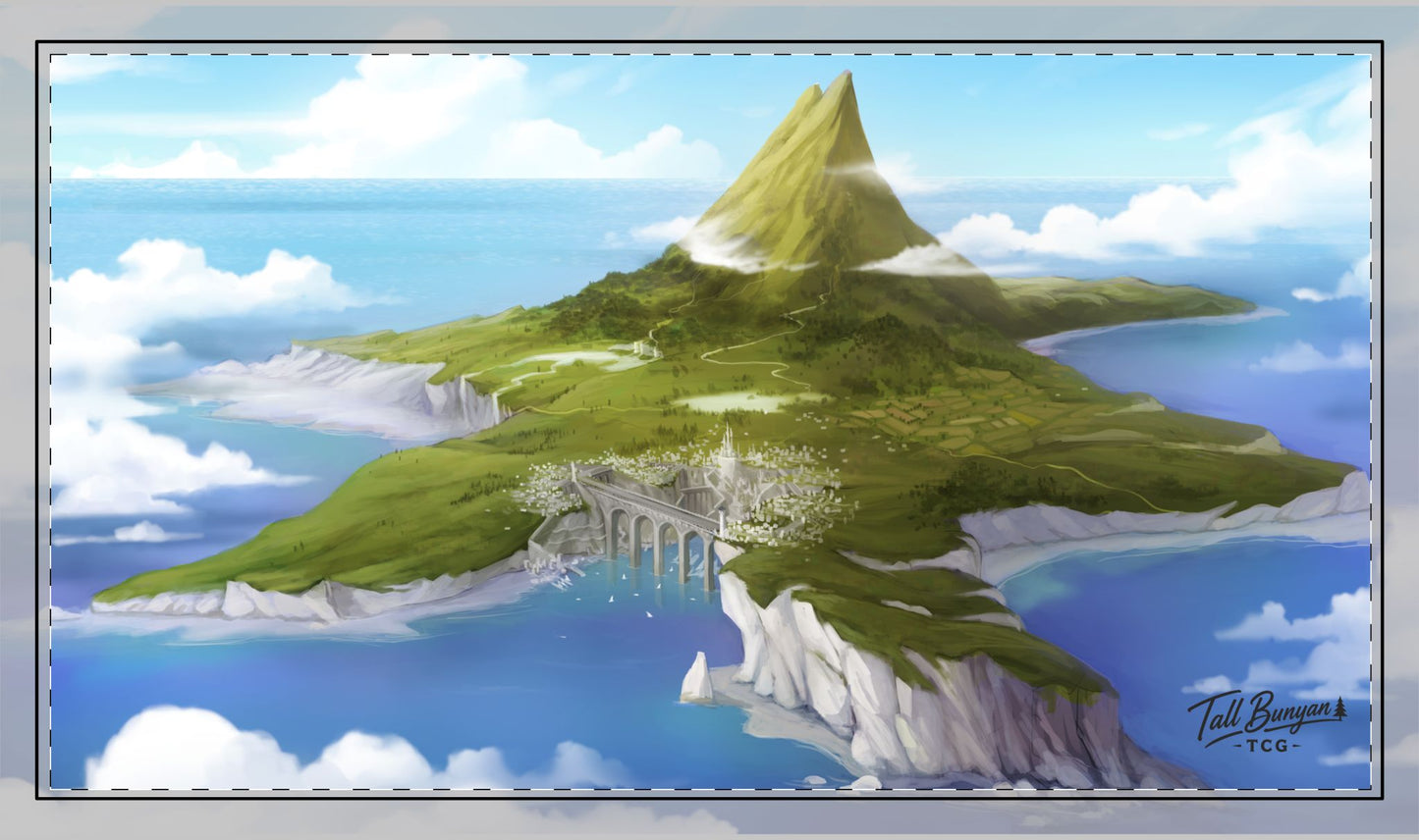 There and Back Again Playmat - Island
