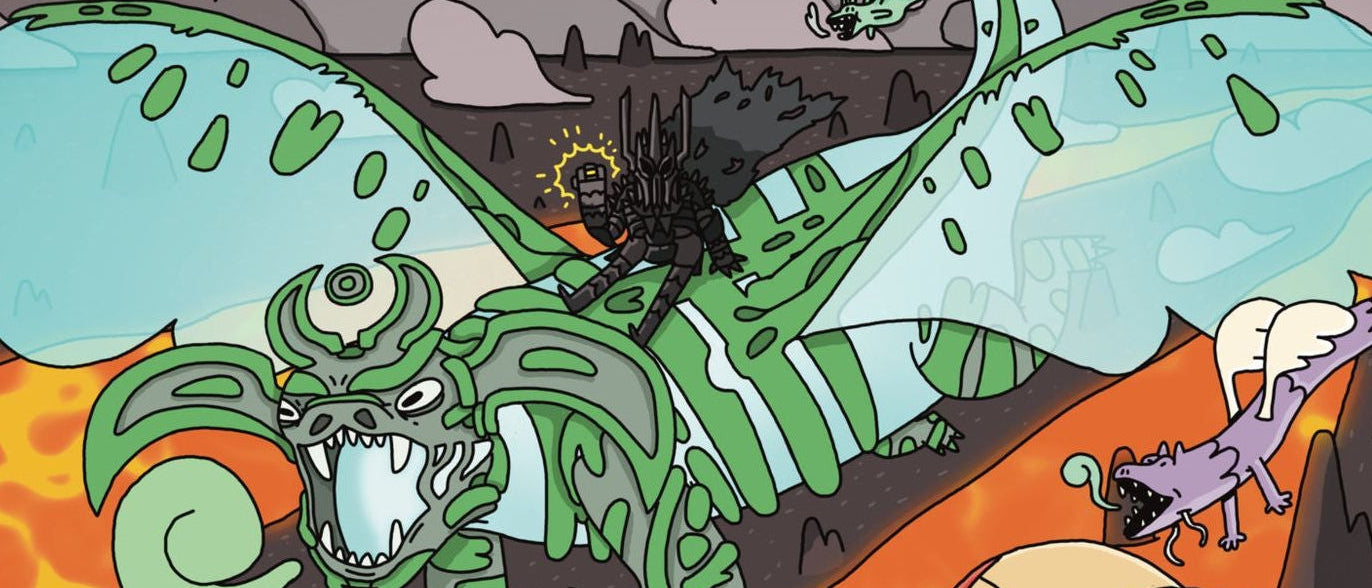 The Ride of the Necromancer Playmat