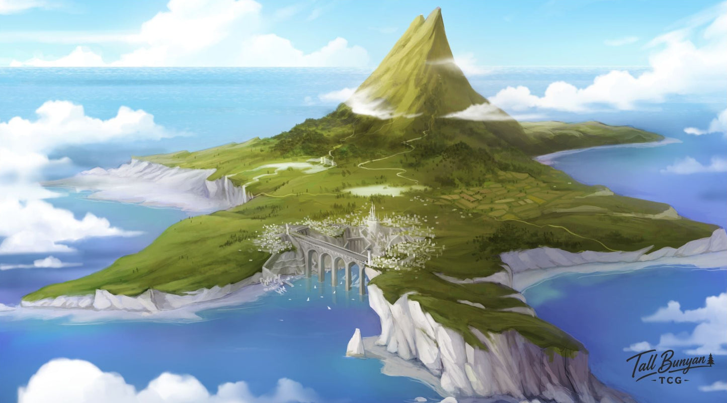 There and Back Again Playmat - Island