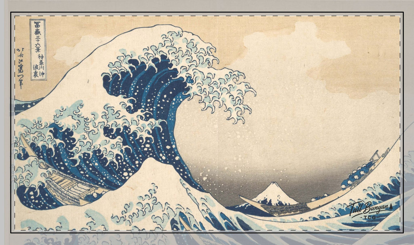 The Great Wave Playmat